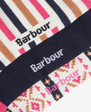 Barbour Ladies Claudia Fairisle Sock Gift Set-Socks-Eland Lodge