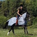 Bucas Buzz Off Riding Rug in Blue