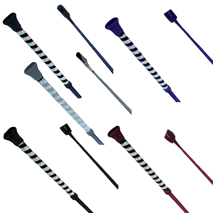 Country Direct Nubuck Gitter handle Riding Whip - 60cm-Whips & Spurs-Eland Lodge