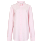 Pink shirt on a white background