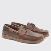 Dubarry Mens Oceania Deck Shoes in Old Rum