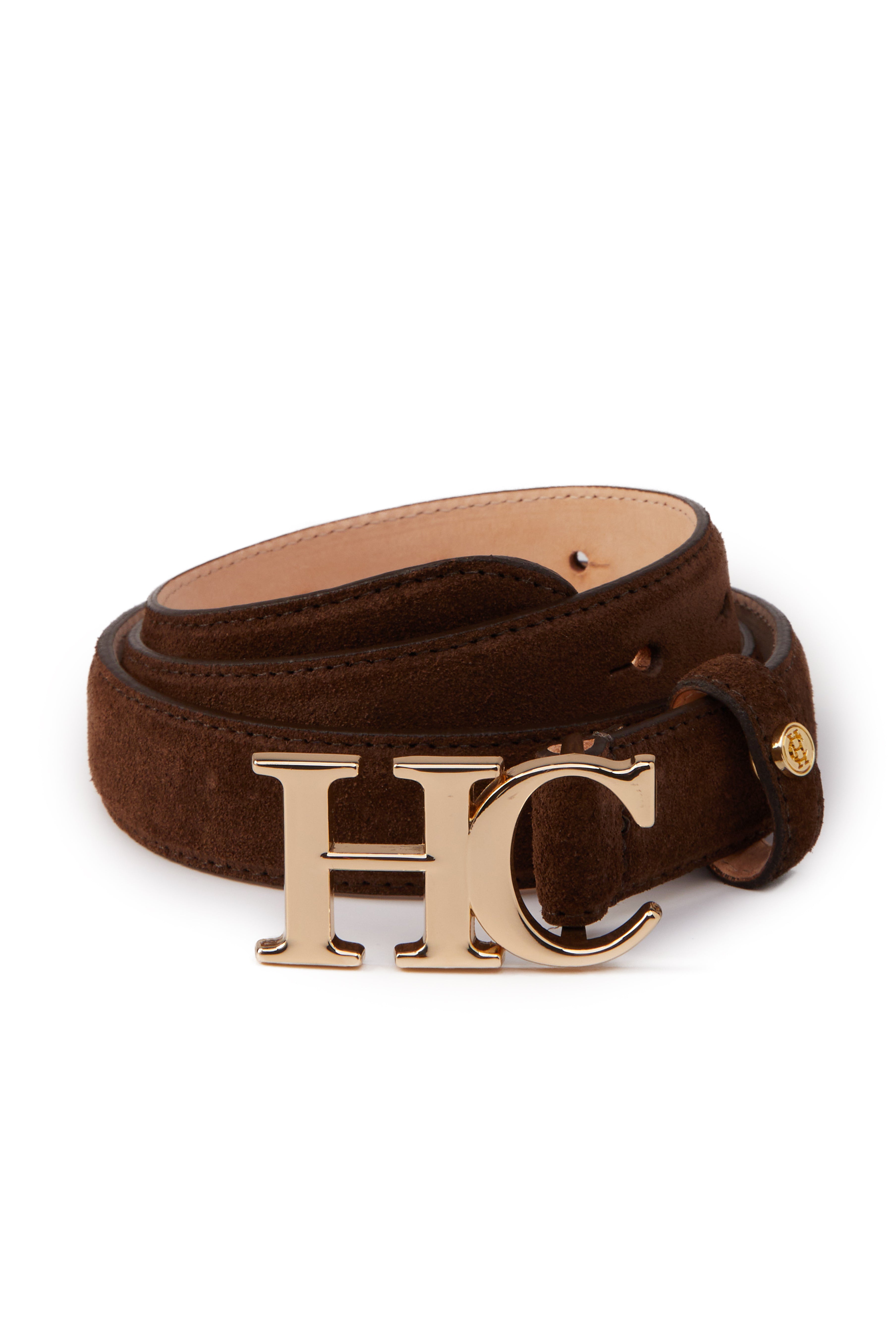 Holland Cooper Atelier Slim Logo Belt