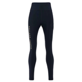 Blue leggings with HOLLAND COOPER branding on a white background