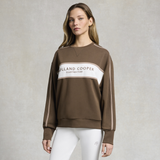 Holland Cooper Ladies Equestrian Crew Neck Sweat-Fleeces, Sweaters & Jumpers-Eland Lodge