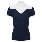 LeMieux Emily Short Sleeve Show Shirt in Navy