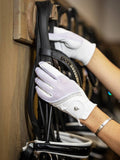 LeMieux Ladies Crystal Gloves-Riding Gloves-Eland Lodge