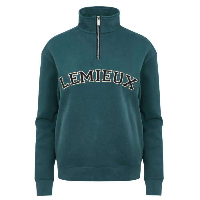 LeMieux Ladies Kelsie Quarter Neck Sweat-Fleeces, Sweaters & Jumpers-Eland Lodge