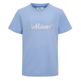 Light blue t-shirt with 'LeMieux' logo on a white background