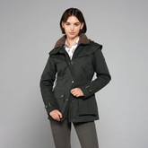 Toggi Ladies Portobello Waterproof Coat in Dark Green