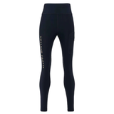 Blue leggings with HOLLAND COOPER branding on a white background