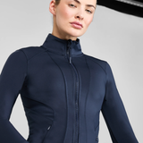 Aztec Diamond Core Fitted Jacket In Navy