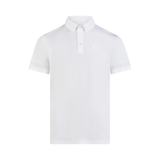 Whirte polo shirt on white back ground