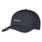 Dark blue cap on white background