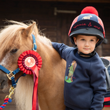 Shires Childrens Winnie & Me Sweatshirt in Navy-Fleeces, Sweaters & Jumpers-Eland Lodge