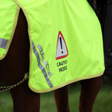 Shires EQUI-FLECTOR Waterproof Exercise Sheet-Hi Viz For The Horse-Eland Lodge