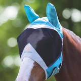 Shires FlyGuard Pro Fine Mesh Fly Mask with Ears-Fly Masks & Veils-Eland Lodge