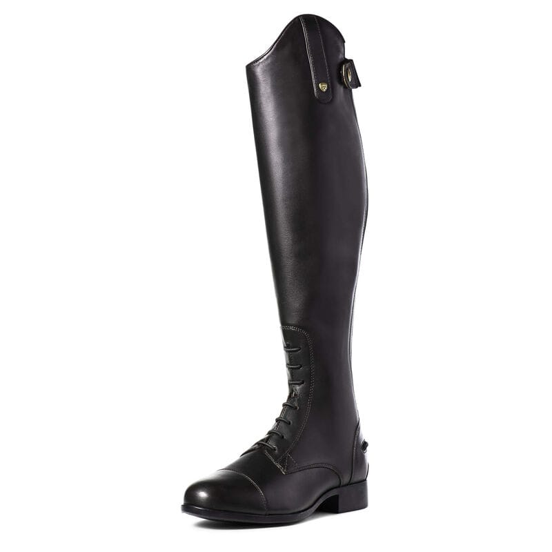 Ariat Ladies Heritage Contour II Field Zip Long Riding Boots in Black