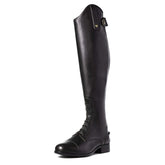 Ariat Ladies Heritage Contour II Field Zip Long Riding Boots in Black
