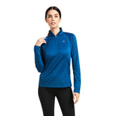 Ariat Ladies Sunstopper 2.0 1/4 Zip Base Layer