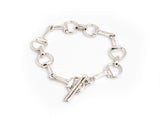 Hiho Silver Sterling Silver Snaffle Bracelet