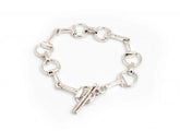 Hiho Silver Sterling Silver Snaffle Bracelet