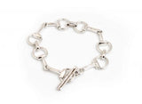 Hiho Silver Sterling Silver Snaffle Bracelet