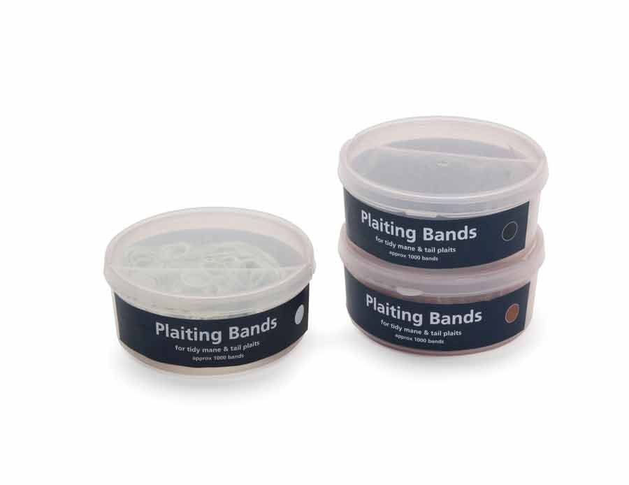 Shires Ezi-Groom Plaiting Bands Tub