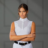 Shires Ladies Aubrion Preston Show Shirt in White