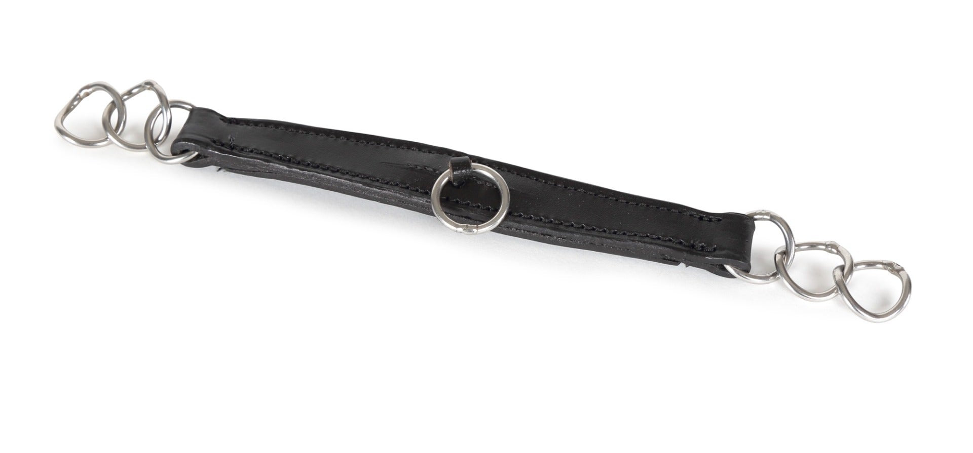 Shires Leather Curb Chain