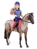 Breyer Classic English Horse And Rider Set