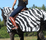 Bucas Buzz Off Riding Zebra Rug