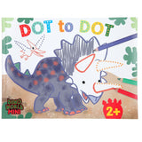 Dino World Dot to Dot Colouring Book-Entertainment-Eland Lodge