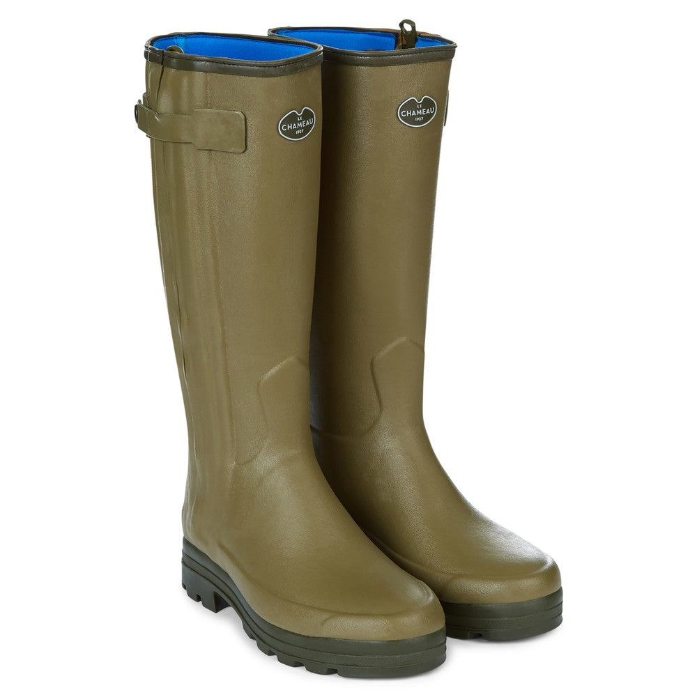 Le Chameau Mens Chasseur Neoprene Lined Wellingtons
