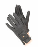 Shires Aubrion Childs PU Riding Gloves-Riding Gloves-Eland Lodge