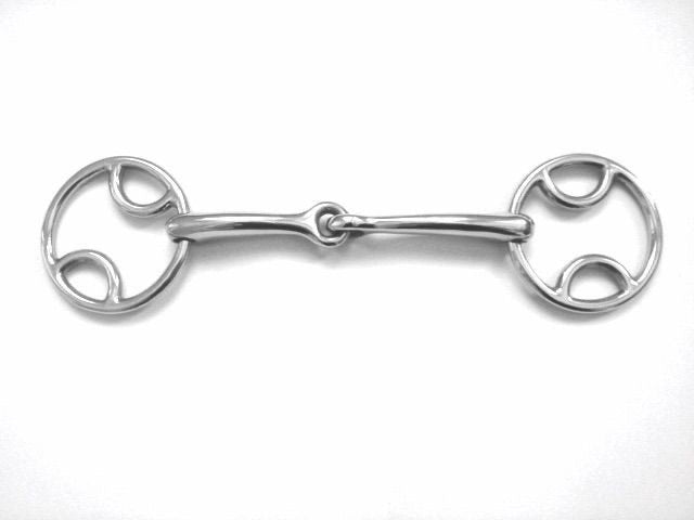 Shires Bevel Bit with Jointed Mouth