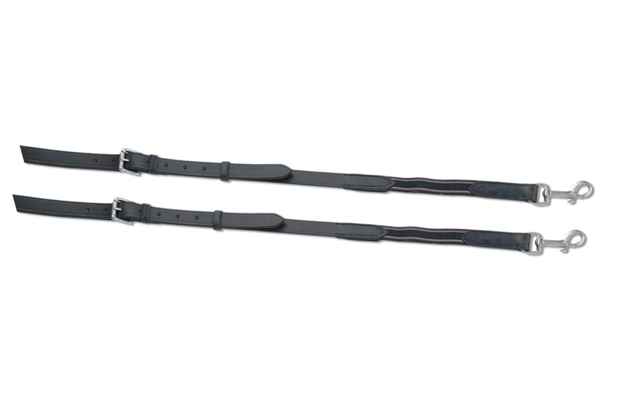 Shires Velociti GARA Leather And Elastic Side Reins
