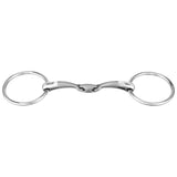Sprenger Satinox Double Jointed Loose Ring Snaffle 14mm Thickness 70mm Rings