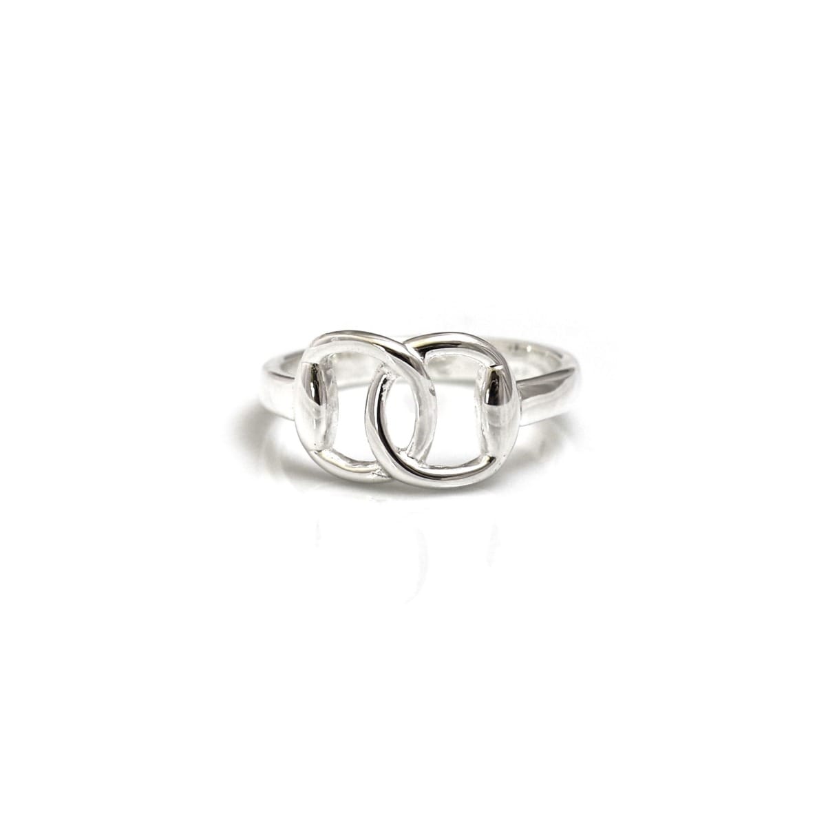 Hiho Silver Sterling Silver Snaffle Ring