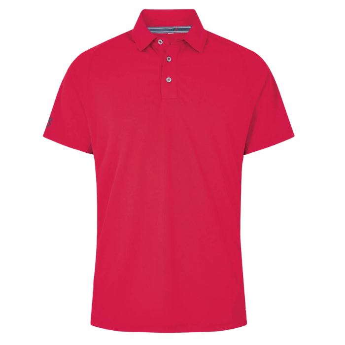 Dubarry Men's Menton Polo in Red | Eland Lodge