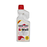 Bottle of Horse First Supplements B Well on a white background