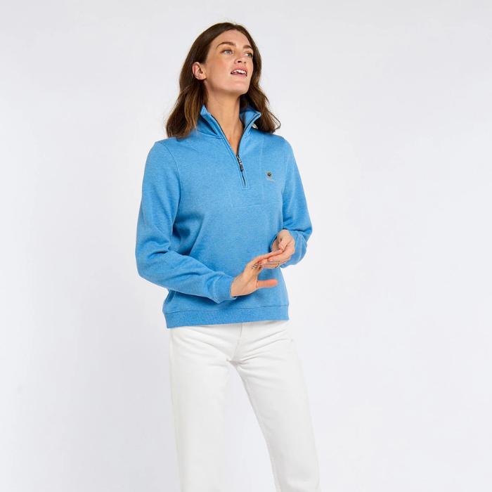 Dubarry Ladies Castlemartyr Sweatshirt in Azure Blue