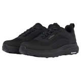 Lemieux Men's Kanta Waterproof Trainers Variant Black. Black sneaker on a white background