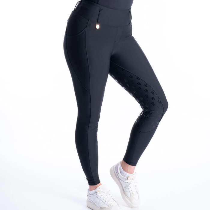 Blackfort Black and Rose Gold Riding Breggings | Eland Lodge