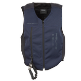 Air Jacket in Navy with Zipper
