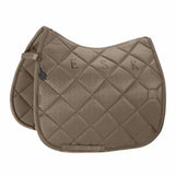 Eskadron Platinum 25 Glossy Bit Saddle Cloth in Smoky Taupe