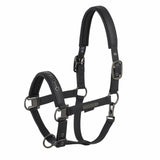 Eskadron Platinum 25 Faux Leather Double Pin in Black