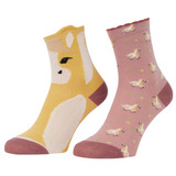 LeMieux Mini Character Socks - Spring/Summer 2025 Lemon