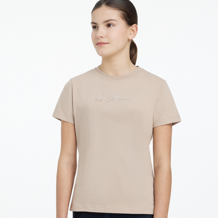 LeMieux Young Rider Arianna T-Shirt in Almond
