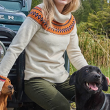 Dubarry Ladies Riverdale Knitted Sweater in Chalk