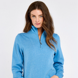 Dubarry Ladies Castlemartyr Sweatshirt in Azure Blue